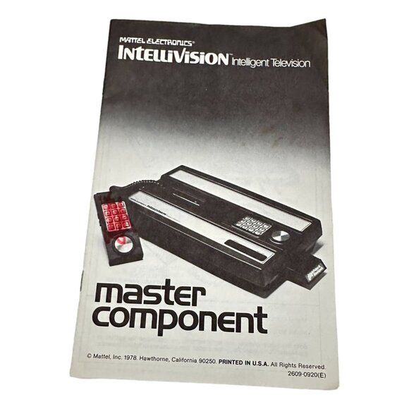 Intellivision Mattel Lot 5 Brochures Manuals NBA Baseball Basketball - Picture 2 of 10